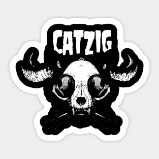 Catzig Sticker